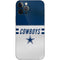 NFL Dallas Cowboys White Striped iPhone 12 Pro Skin